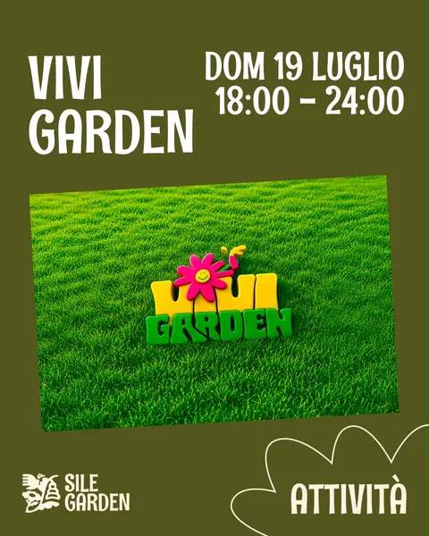 Locandina · Vivi Garden