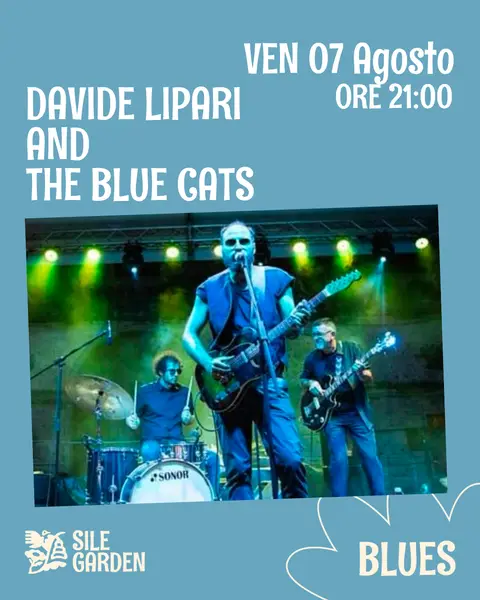 Locandina · Davide Lipari and the Blue cats