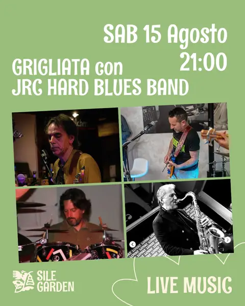 Locandina · Grill con i JRC HARD BLUES BAND
