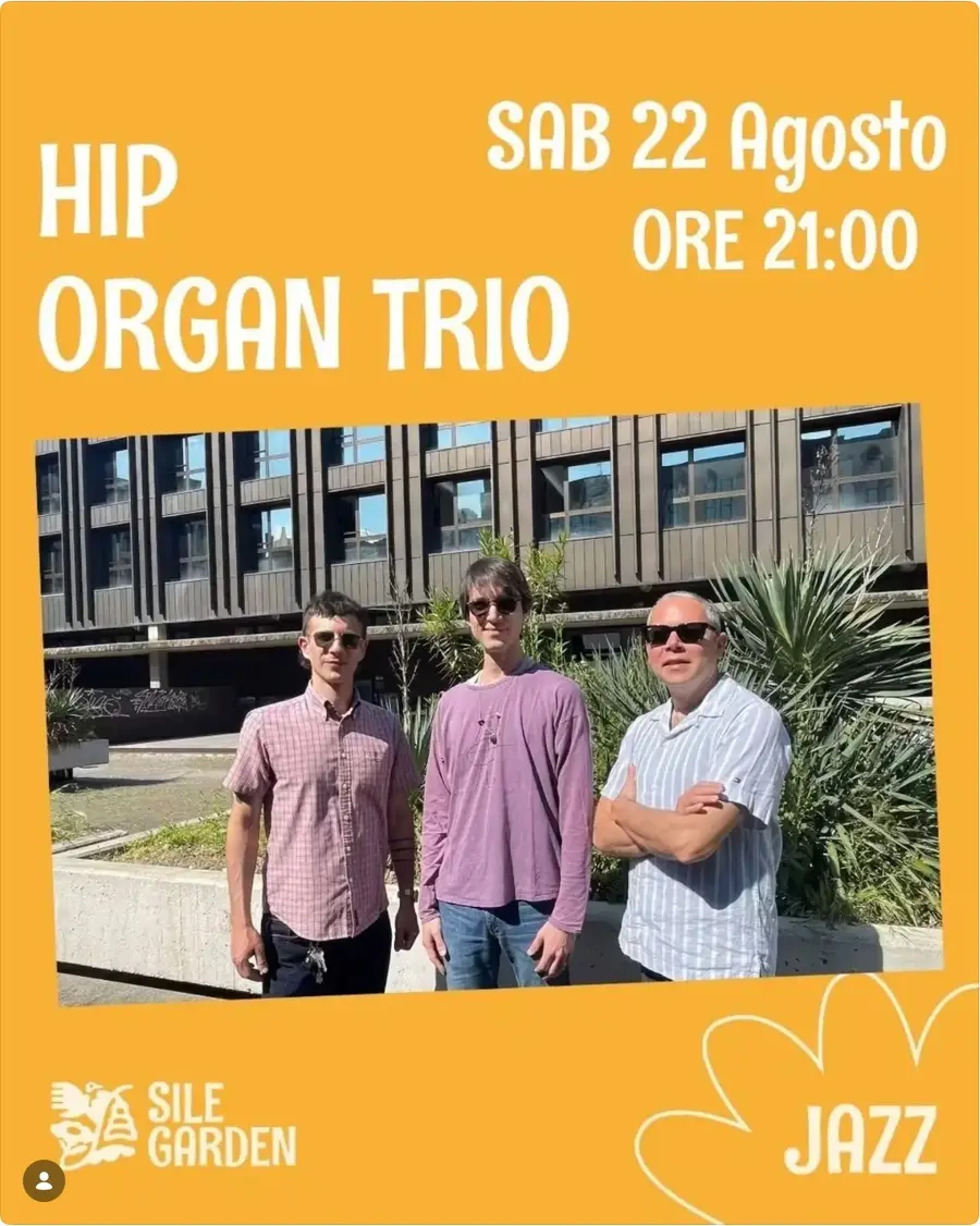 Locandina · Hip Organ Trio
