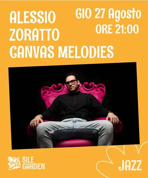Locandina · Alessio Zovatto Canvas melodies