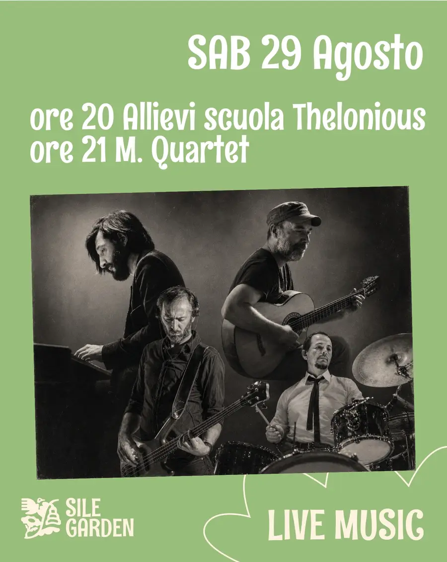 Locandina · Allievi e ma estri della scuola Thelonious