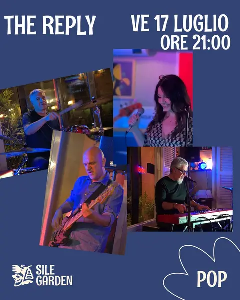 Locandina · The Reply - cena e Live