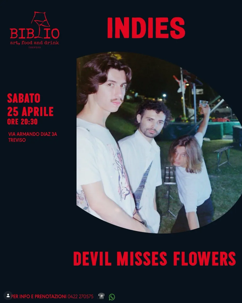 Locandina · Devil Misses Flowers
