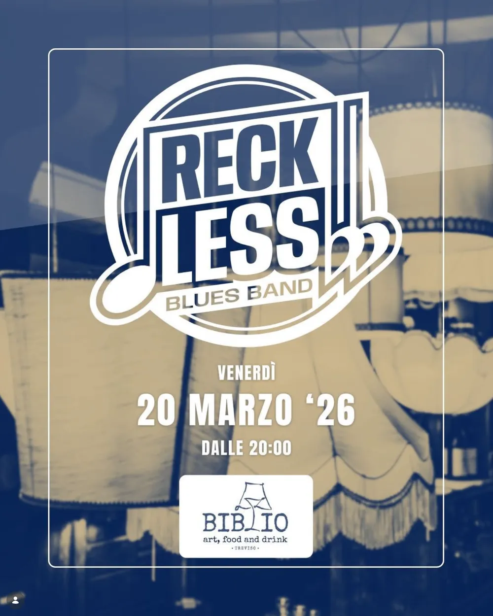 Locandina · Reckless Blues Band
